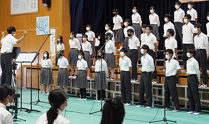 音でつながる、継げる／宇治黄檗学園10周年記念合唱コンクール