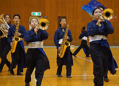 東宇治中、宇治中が関西大会へ／府マーチングコンテスト